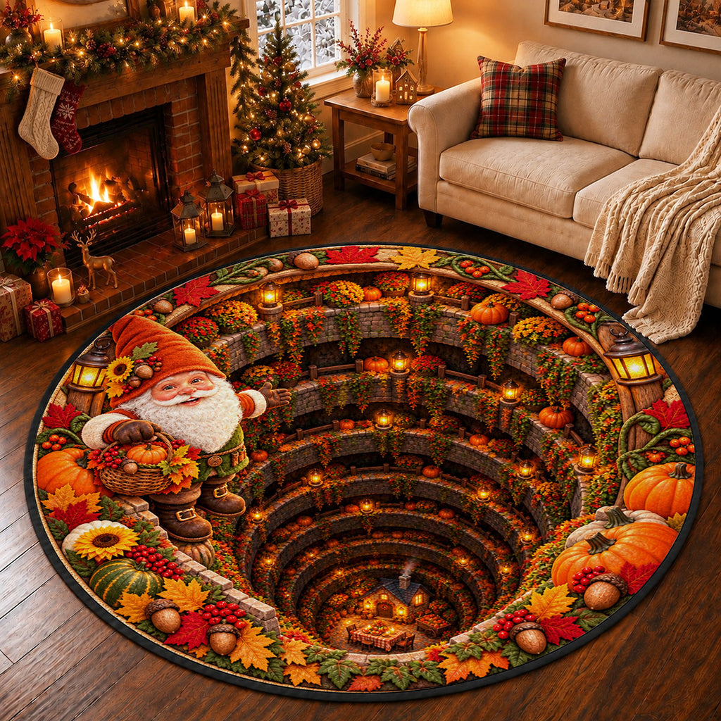 Fall Harvest - Personalized Quilted Mat