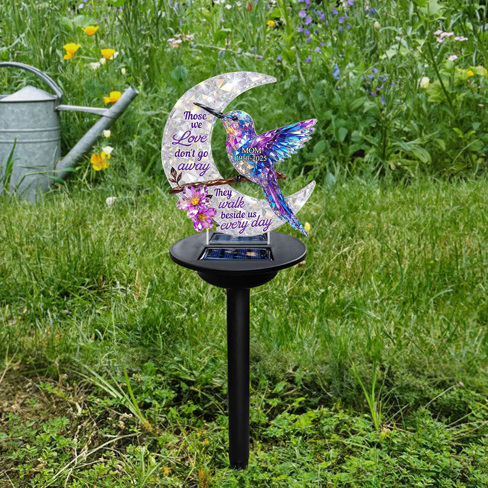 They Never Go Away - Personalized 3D Effect Solar Light