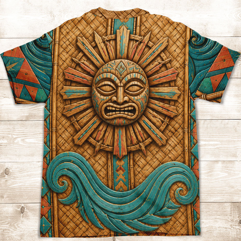 Custom Christmas Anniversary Keepsake Gifts For Husband • Aloha Warrior - Personalized All-over-print T-shirt