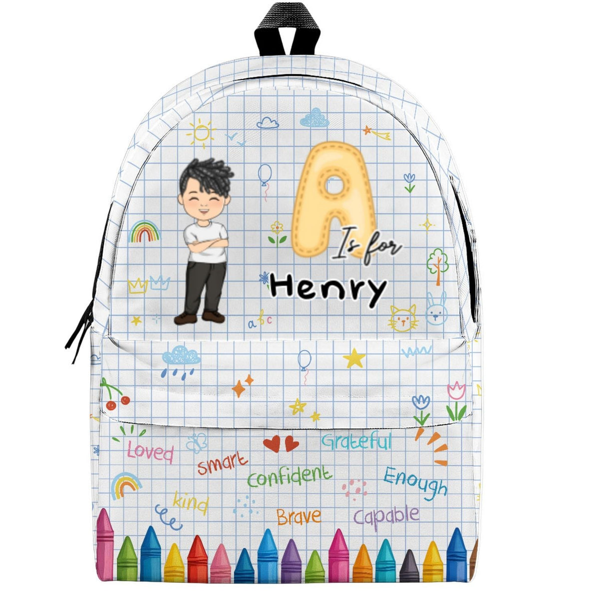 Back To School - Personalized Backpack