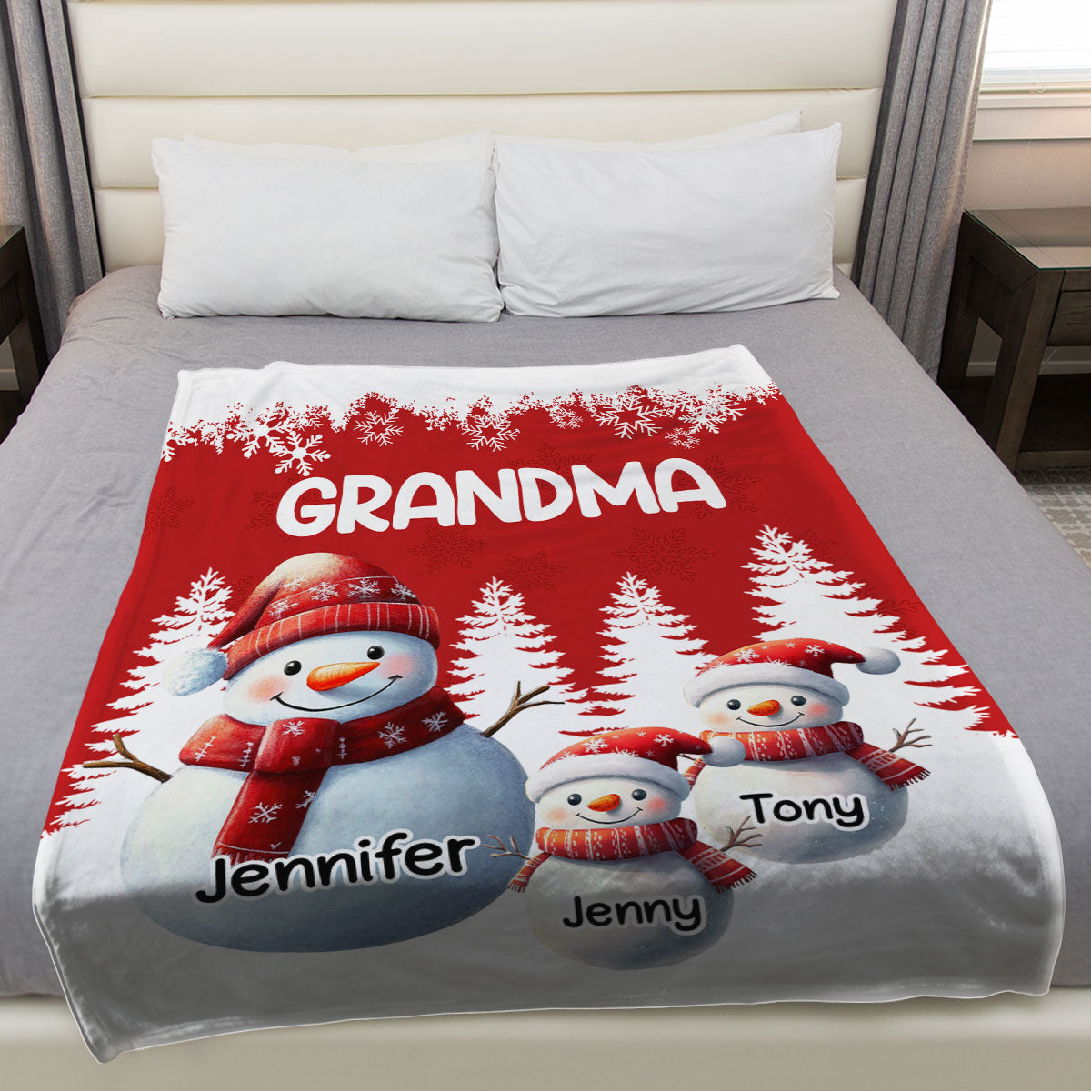 My Fav People Call Me - Personalized Fleece Blanket