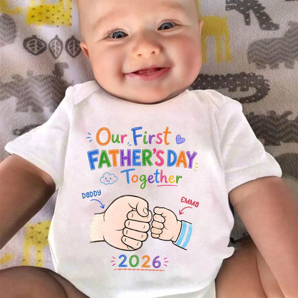 Our First Year - Personalized Baby Onesie
