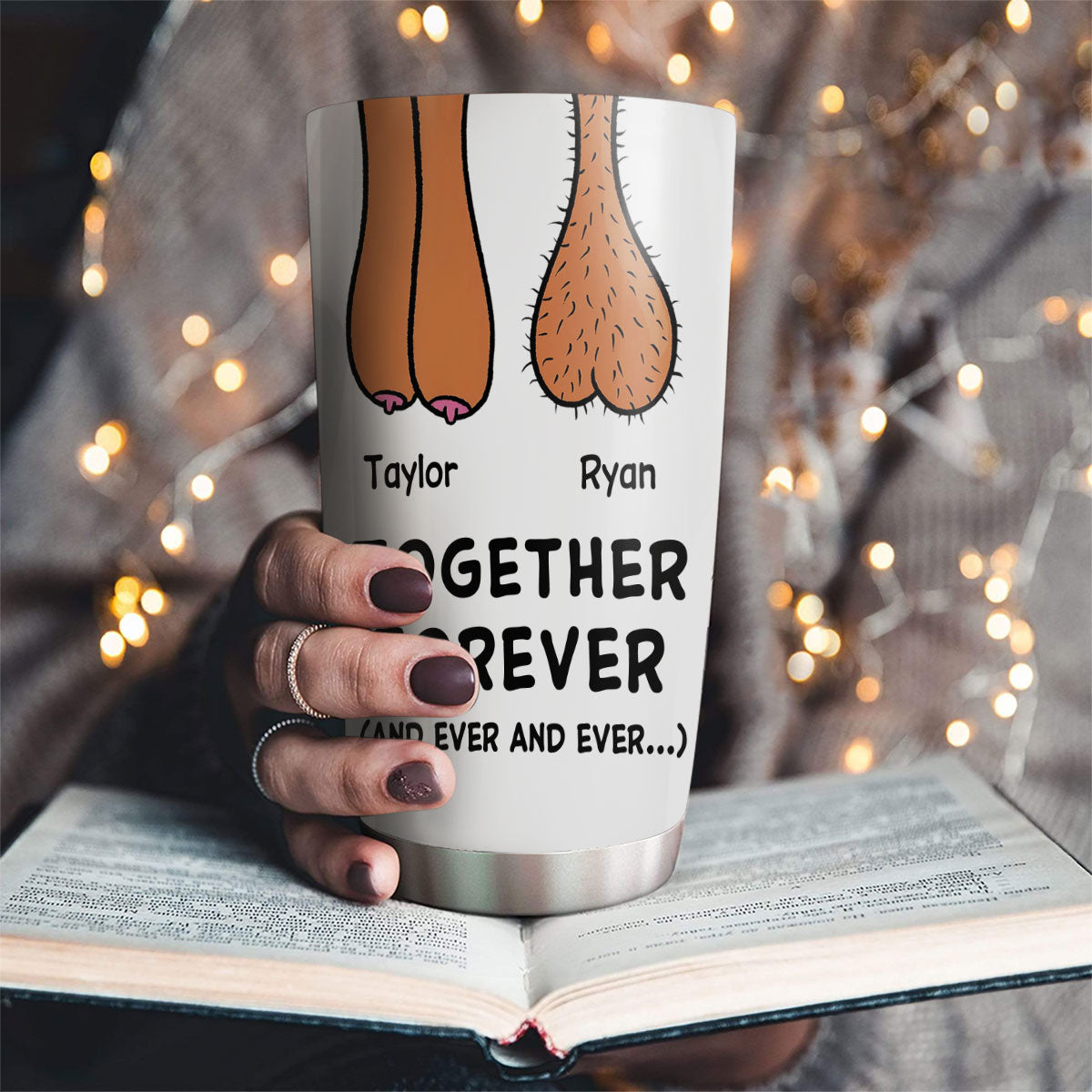 Together Forever - Personalized Tumbler