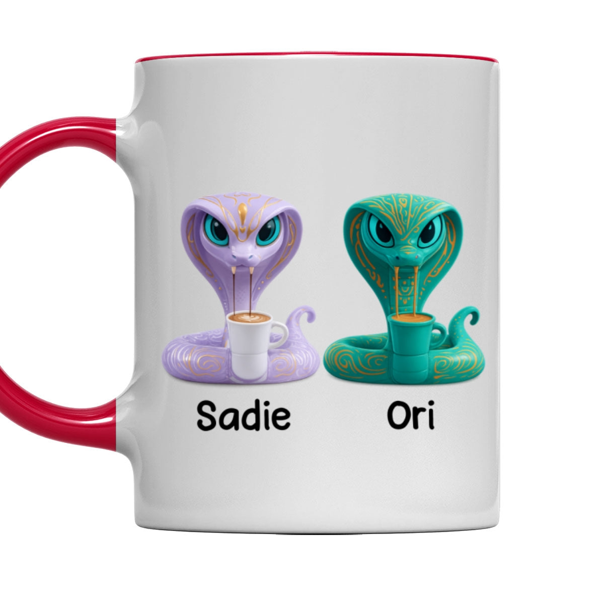 Custom Best Friend, Christmas & Birthday Friendship Keepsake Gift • Bite For You - Personalized Accent Mug