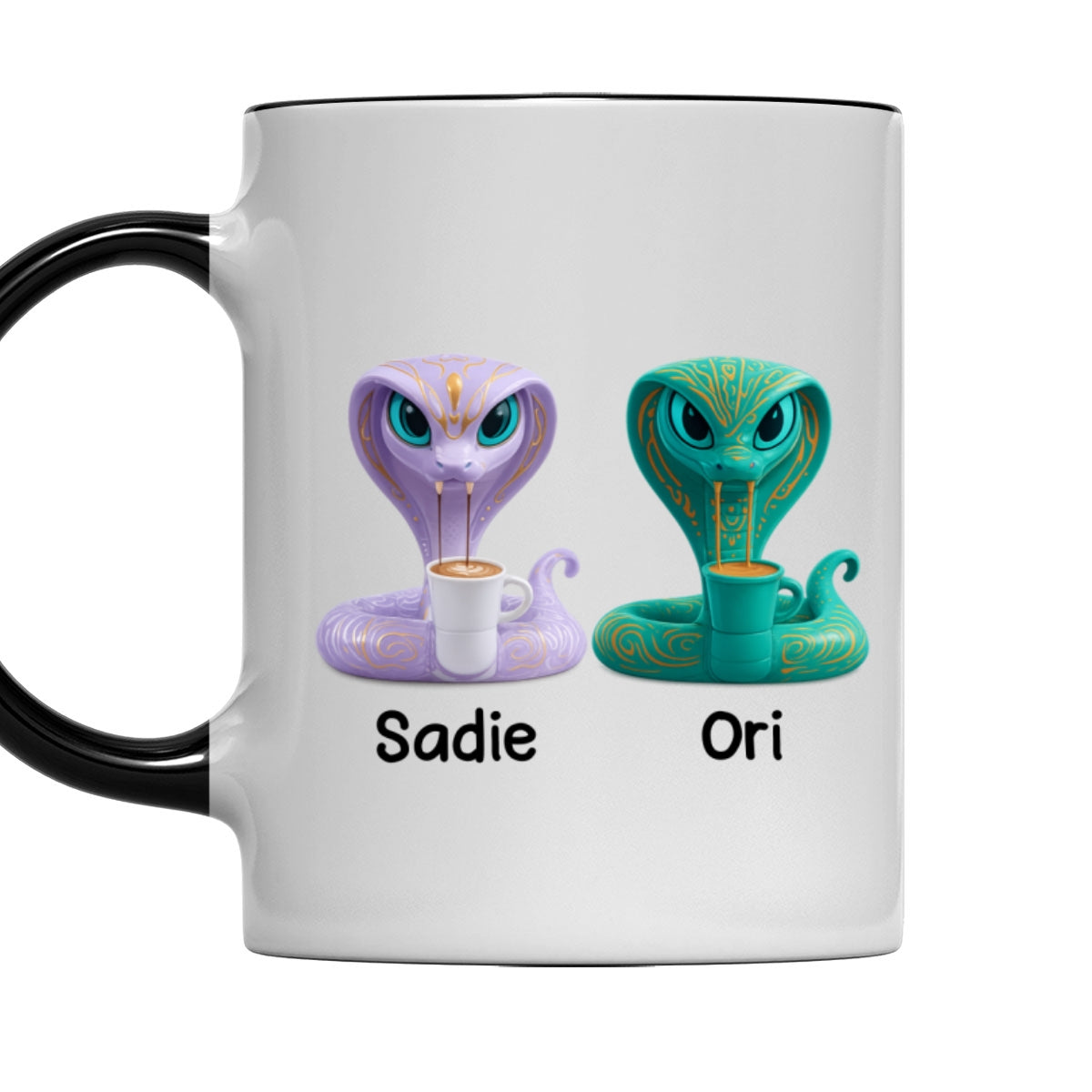 Custom Best Friend, Christmas & Birthday Friendship Keepsake Gift • Bite For You - Personalized Accent Mug