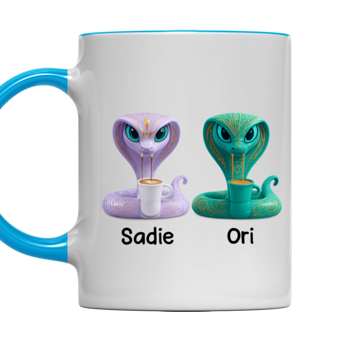 Custom Best Friend, Christmas & Birthday Friendship Keepsake Gift • Bite For You - Personalized Accent Mug
