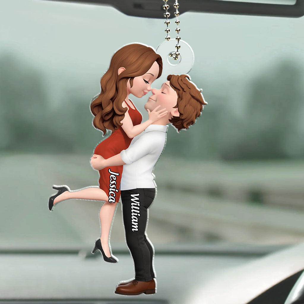Endless Love - Personalized Car Ornament