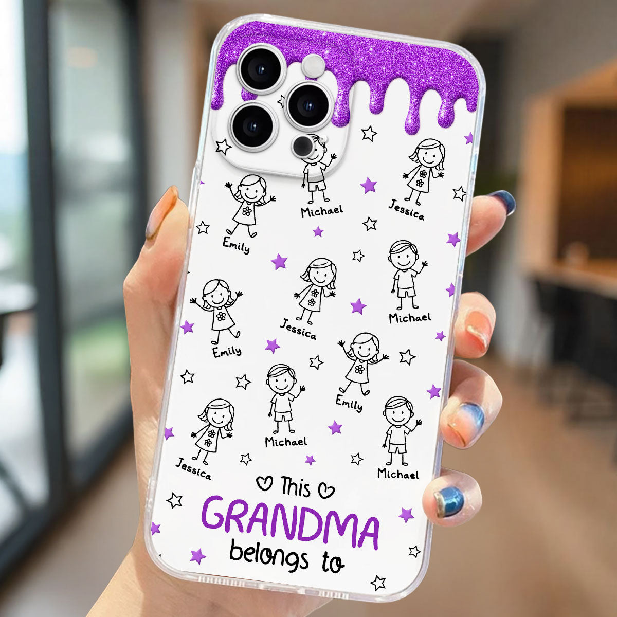 This Grandmother Means Everything To Us - Personalized Phone Case