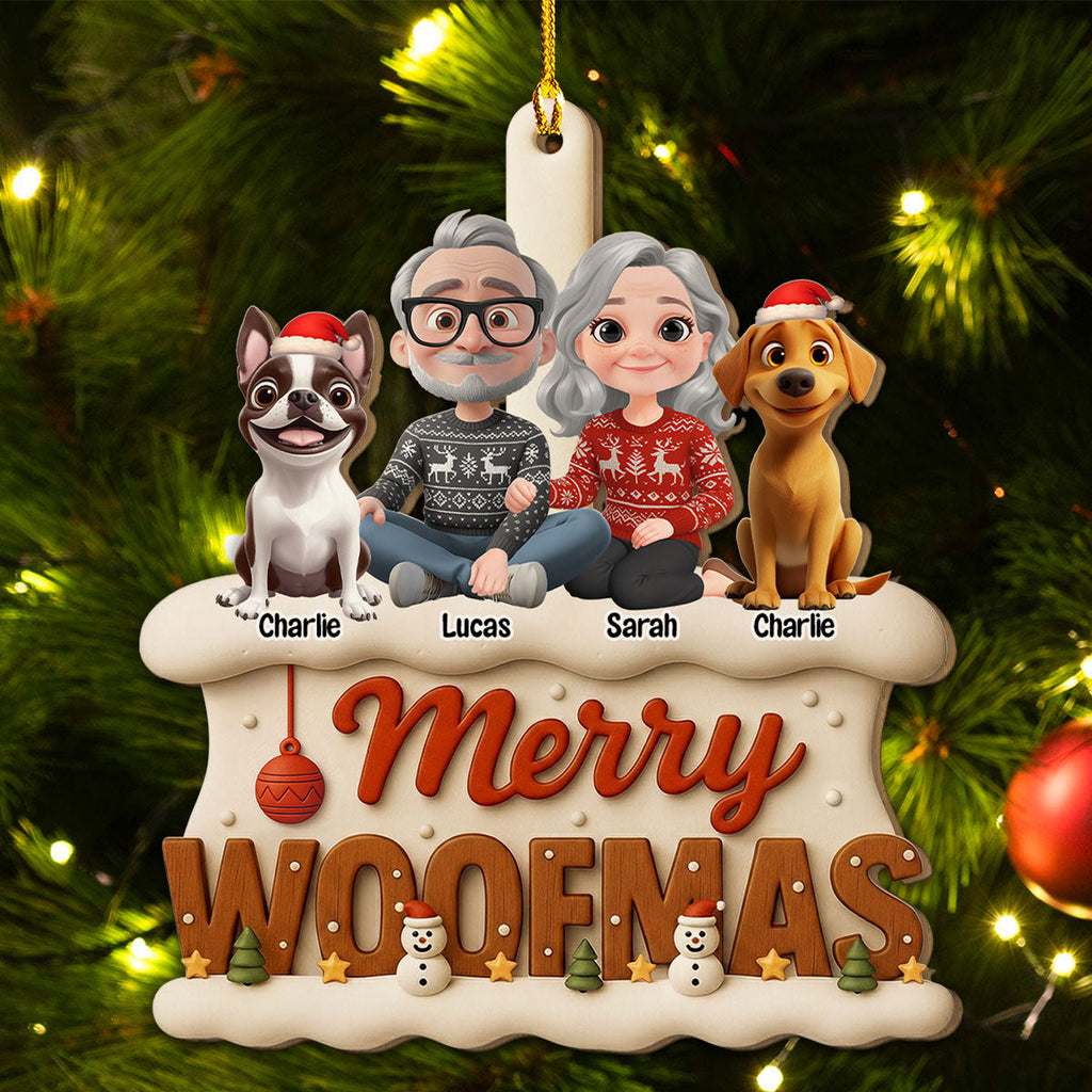 Custom Keepsake Christmas Ornament •  Just Want To Be Lazy - Personalized 3D Effect Wood Ornament