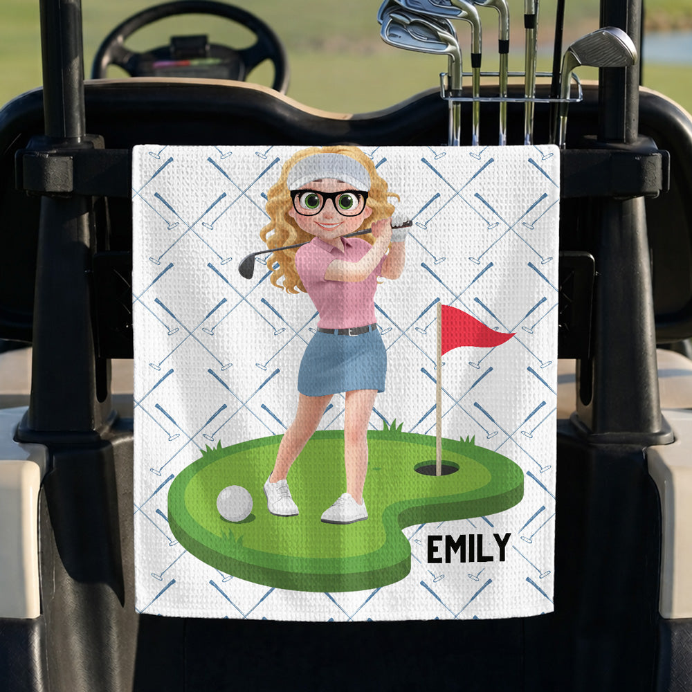Playful Golf - Personalized Golf Towel