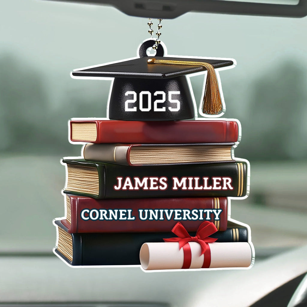 Graduation Gift - Personalized Car Ornament