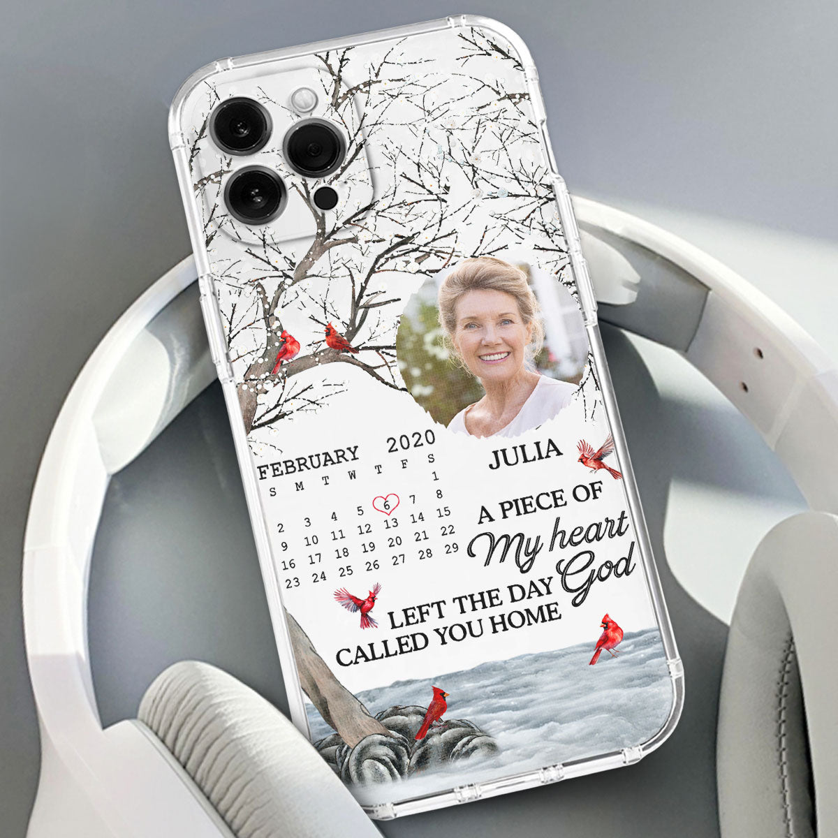 My Heart Changed Forever - Personalized Phone Case