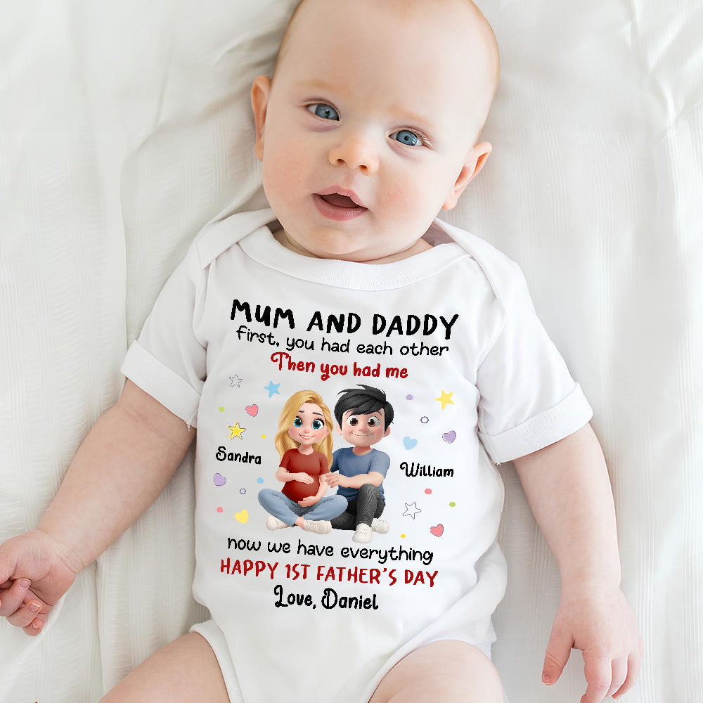 The Love I Entered - Personalized Baby Onesie