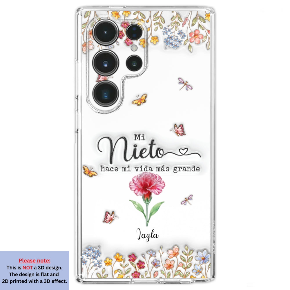 Haz la vida más GRANDE con NIÑOS adorables - Funda de móvil personalizada con efecto inflado 3D