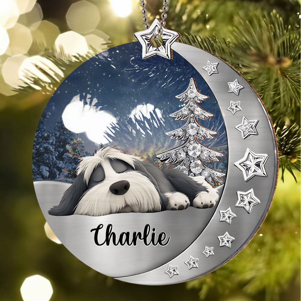 Custom Keepsake Christmas Ornament •  Beside You - Personalized 3D Effect Suncatcher Ornament