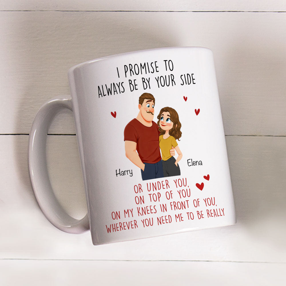 Custom Anniversary Keepsake Gifts For Couple • Whenever You Need Me - Personalized Coffee Mug