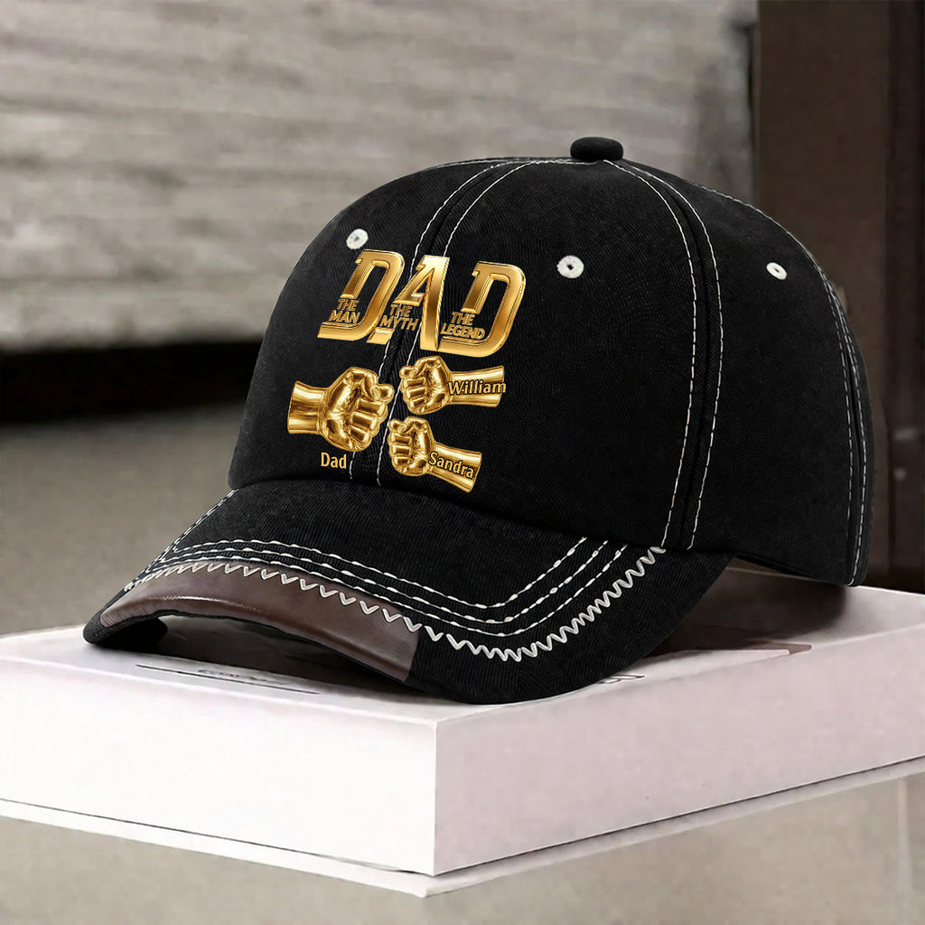 The Legend - Personalized Vintage Soft Baseball Cap
