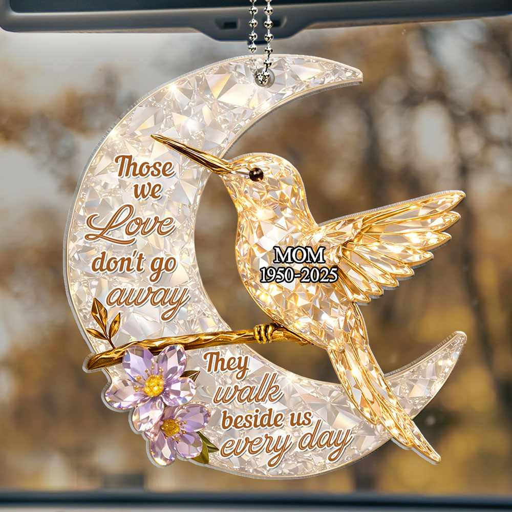They Never Go Away Golden Ver - Personalized 3D Effect Car Ornament