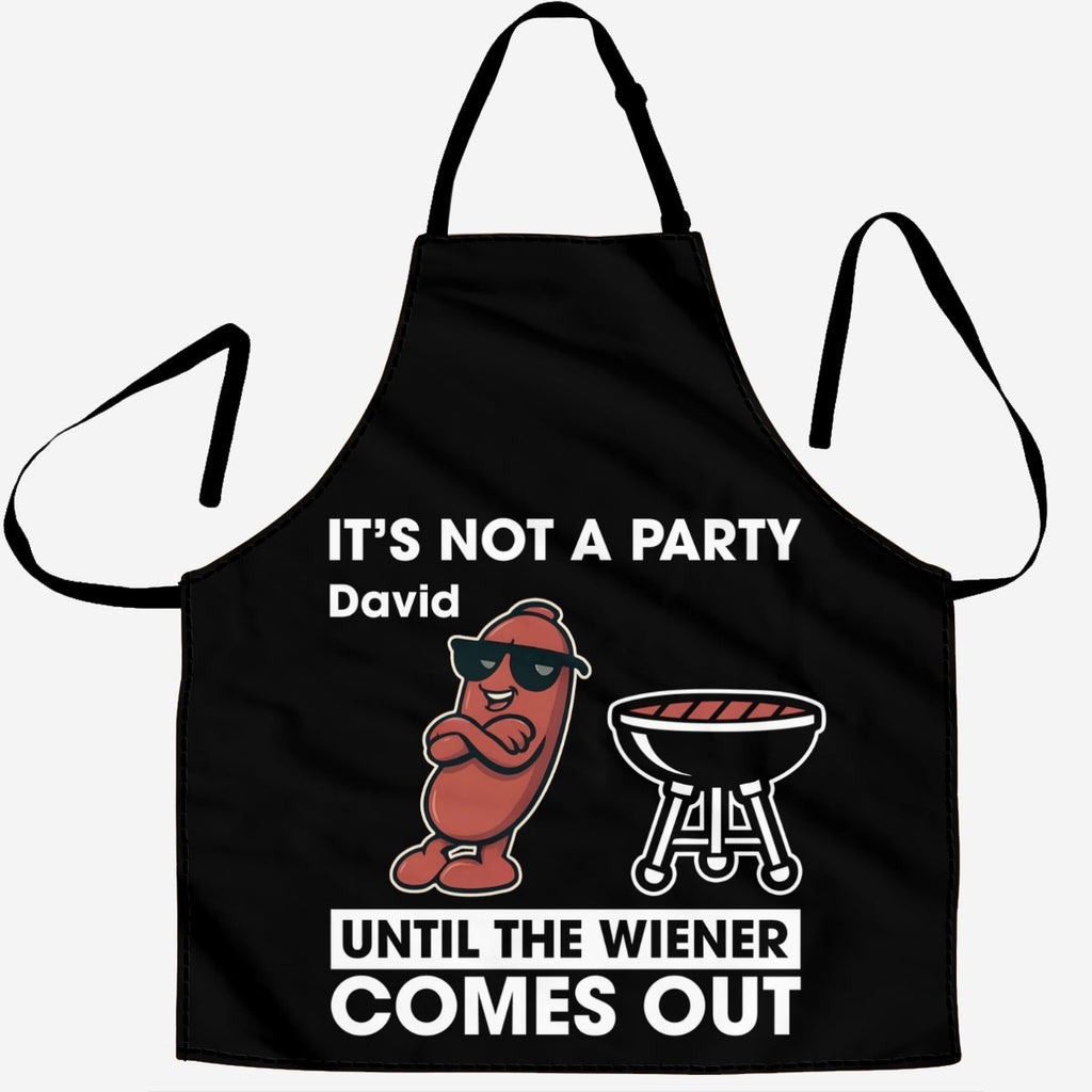 No Party Without Grilled Wieners - Personalized Apron