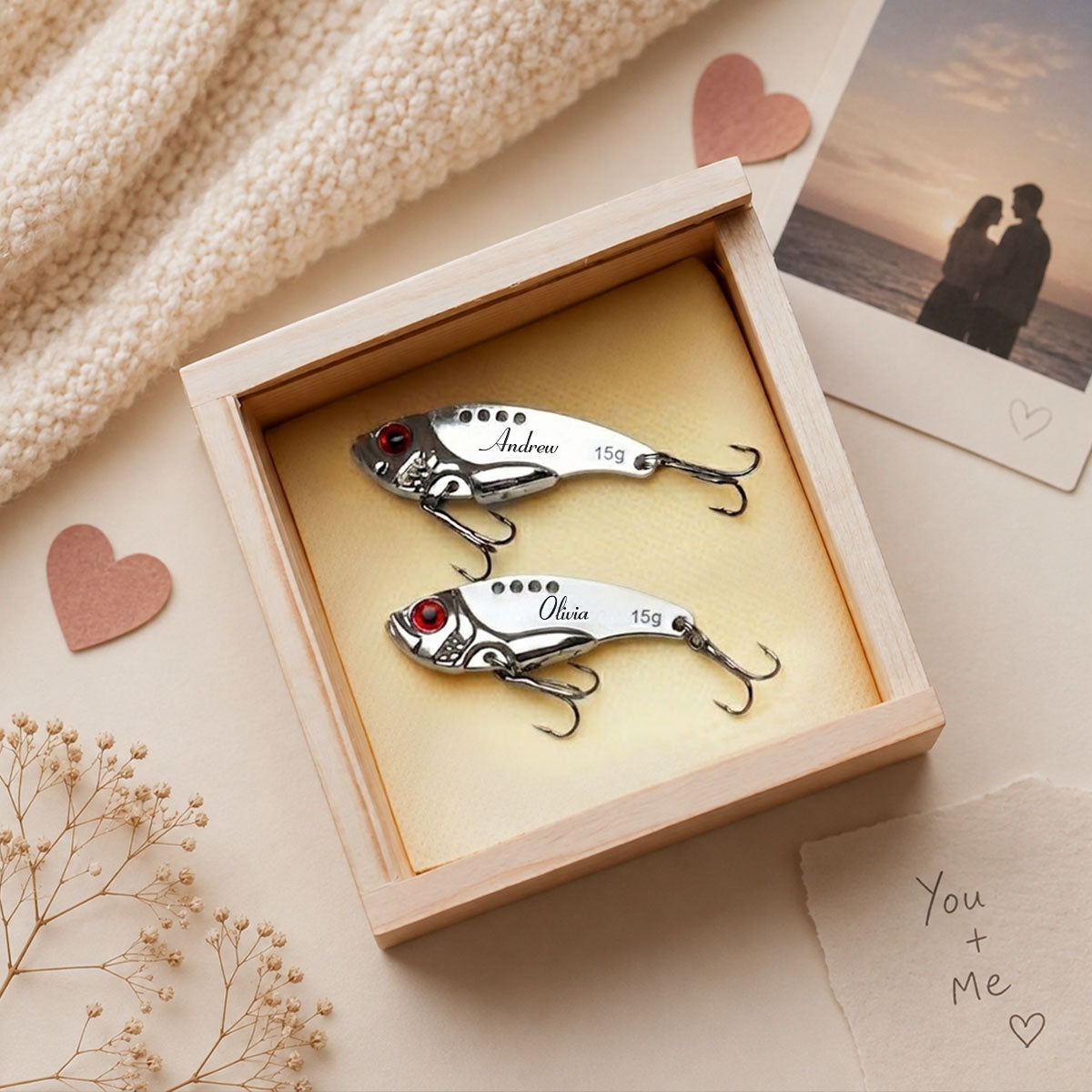 You Lucky Bastard - Personalized Fishing Lure