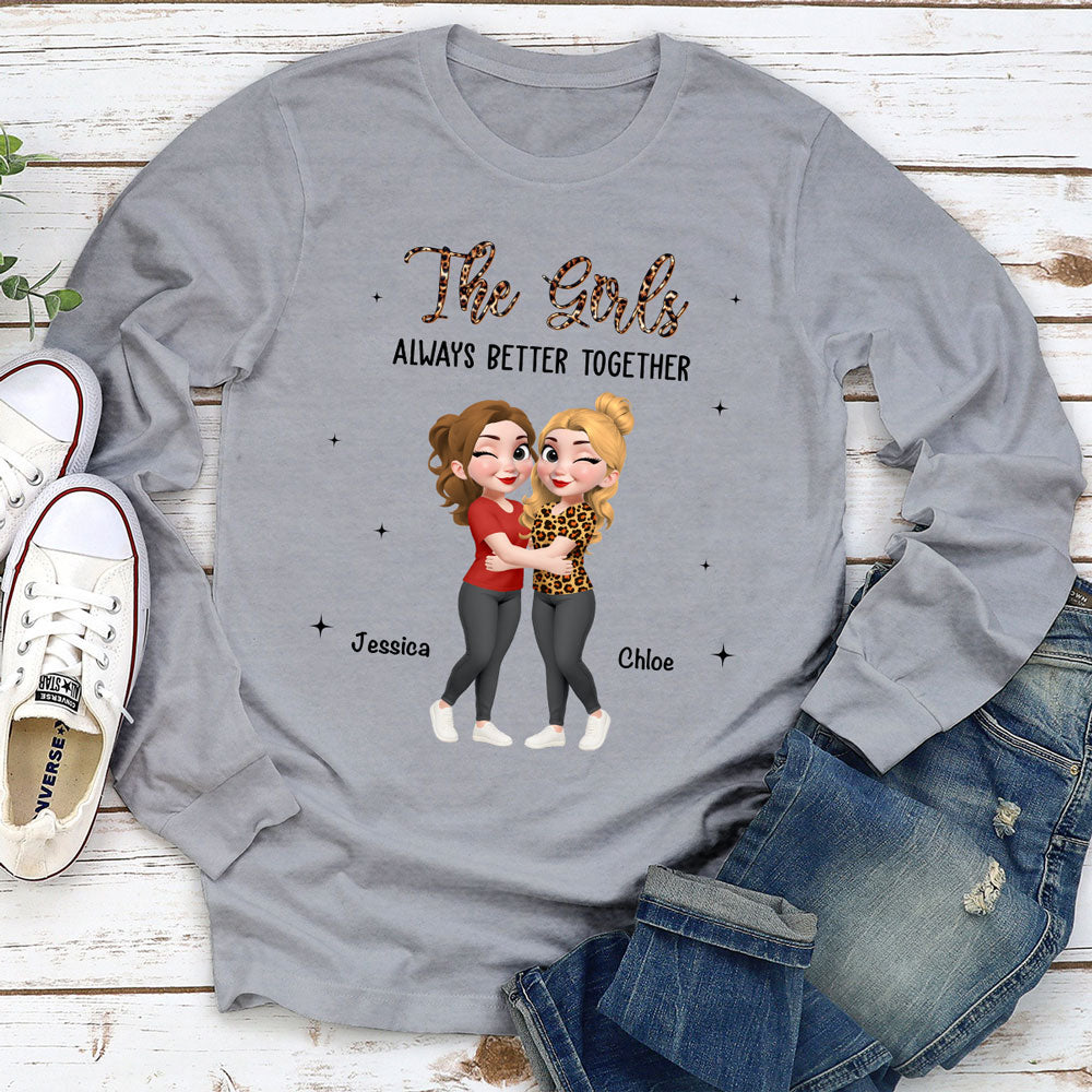 Custom Christmas & Birthday Gift For Sister • The Girls - Personalized Shirt