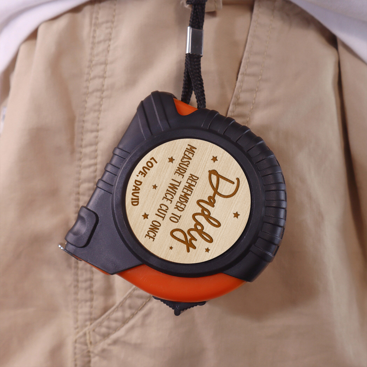 Hammer First Ask Questions Later - Personalized Tape Measure