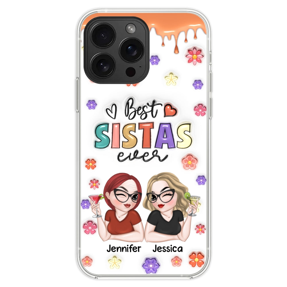 Best Bestie Ever - Personalized 3D Inflated Effect Phone Case