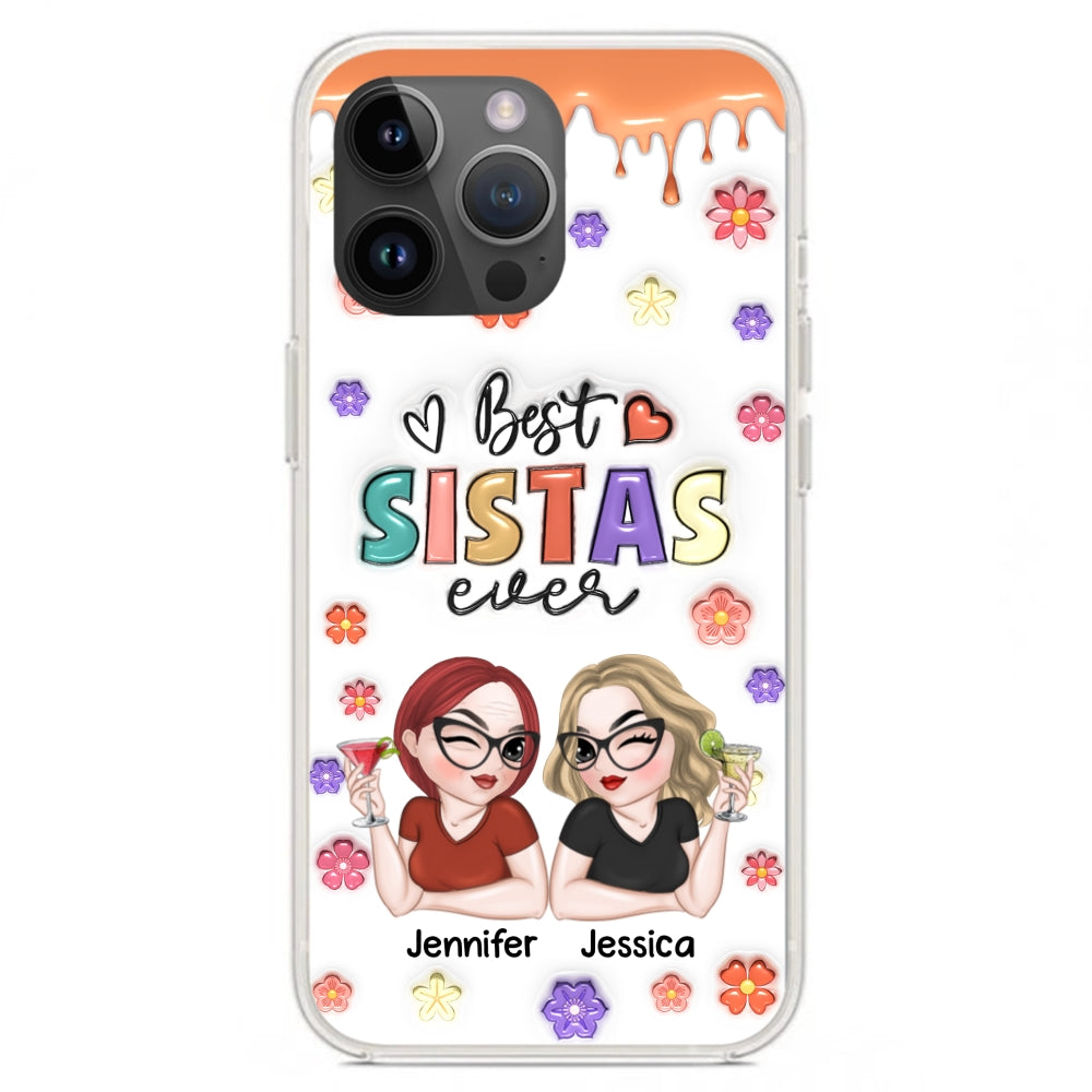 Best Bestie Ever - Personalized 3D Inflated Effect Phone Case