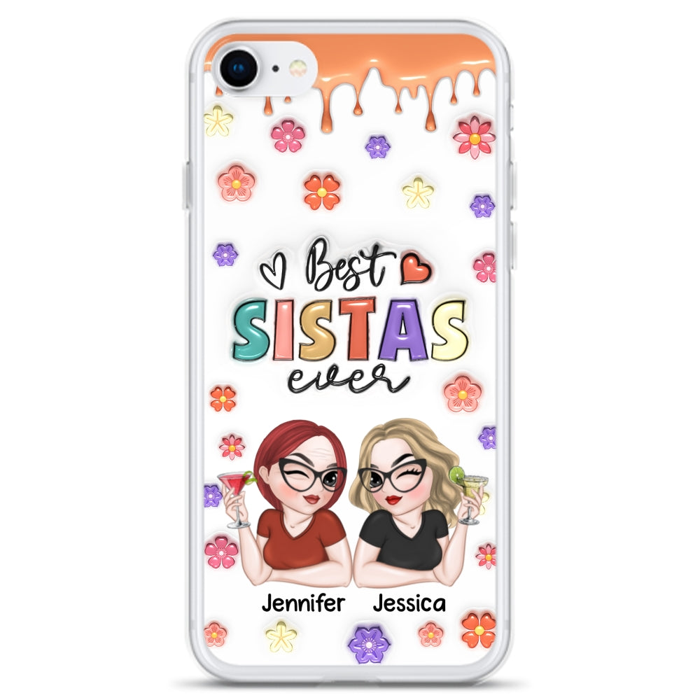 Best Bestie Ever - Personalized 3D Inflated Effect Phone Case