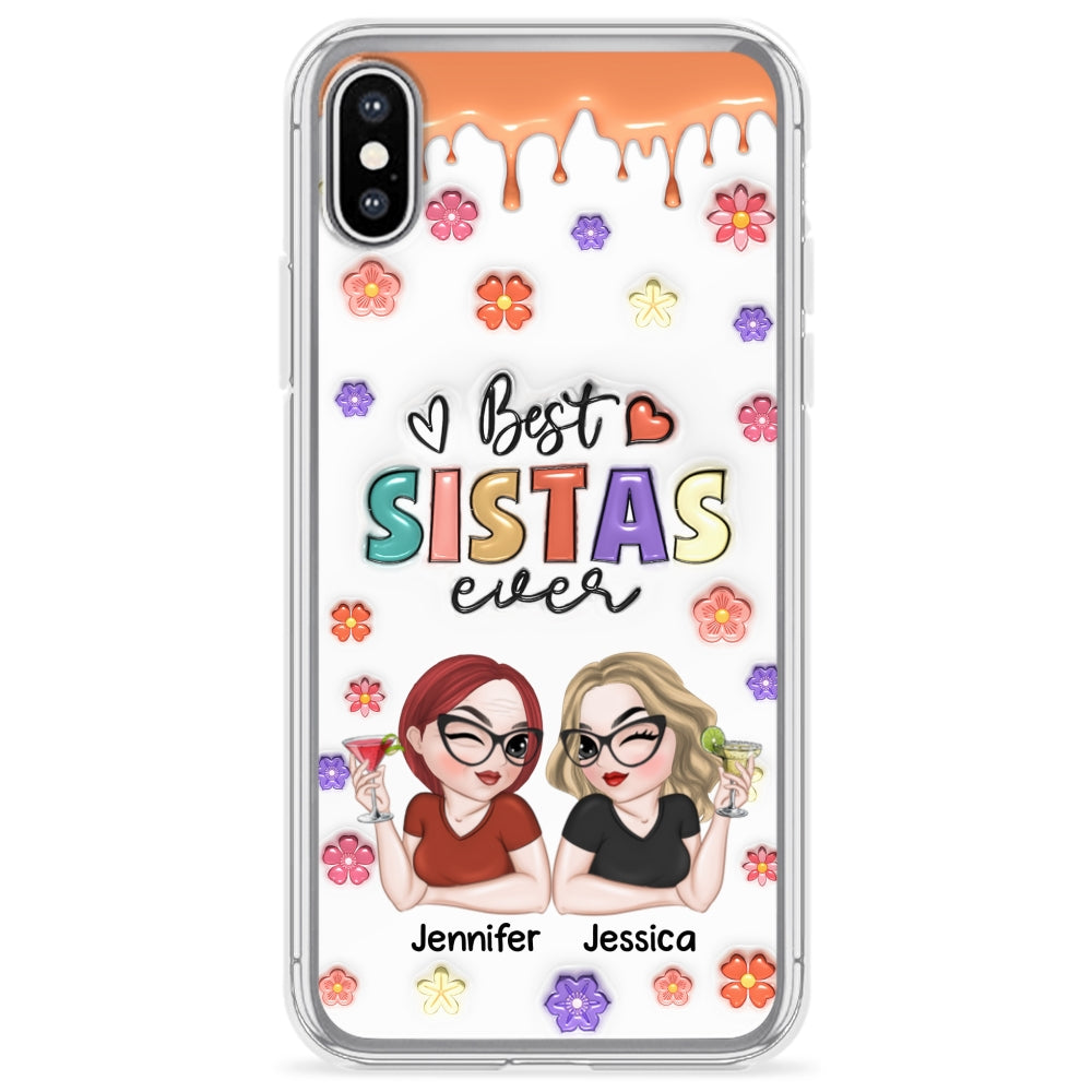 Best Bestie Ever - Personalized 3D Inflated Effect Phone Case