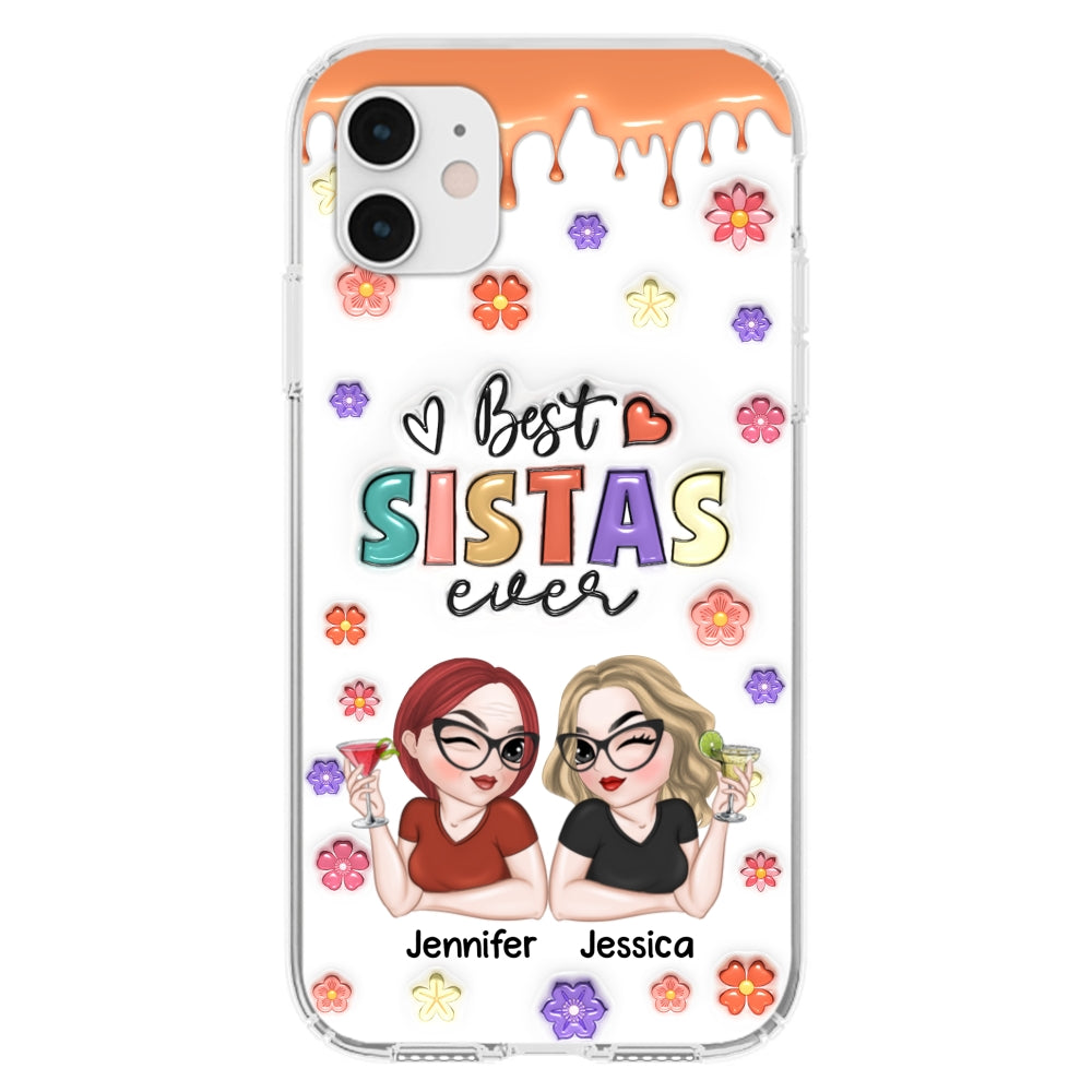 Best Bestie Ever - Personalized 3D Inflated Effect Phone Case