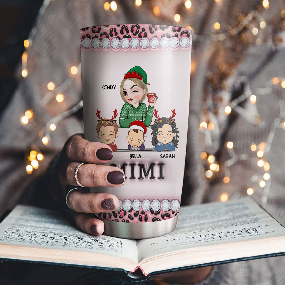 Custom Christmas Birthday Gifts For Grandma • I Am A Professional Grandma - Personalized 3D Inflated Effect Tumbler
