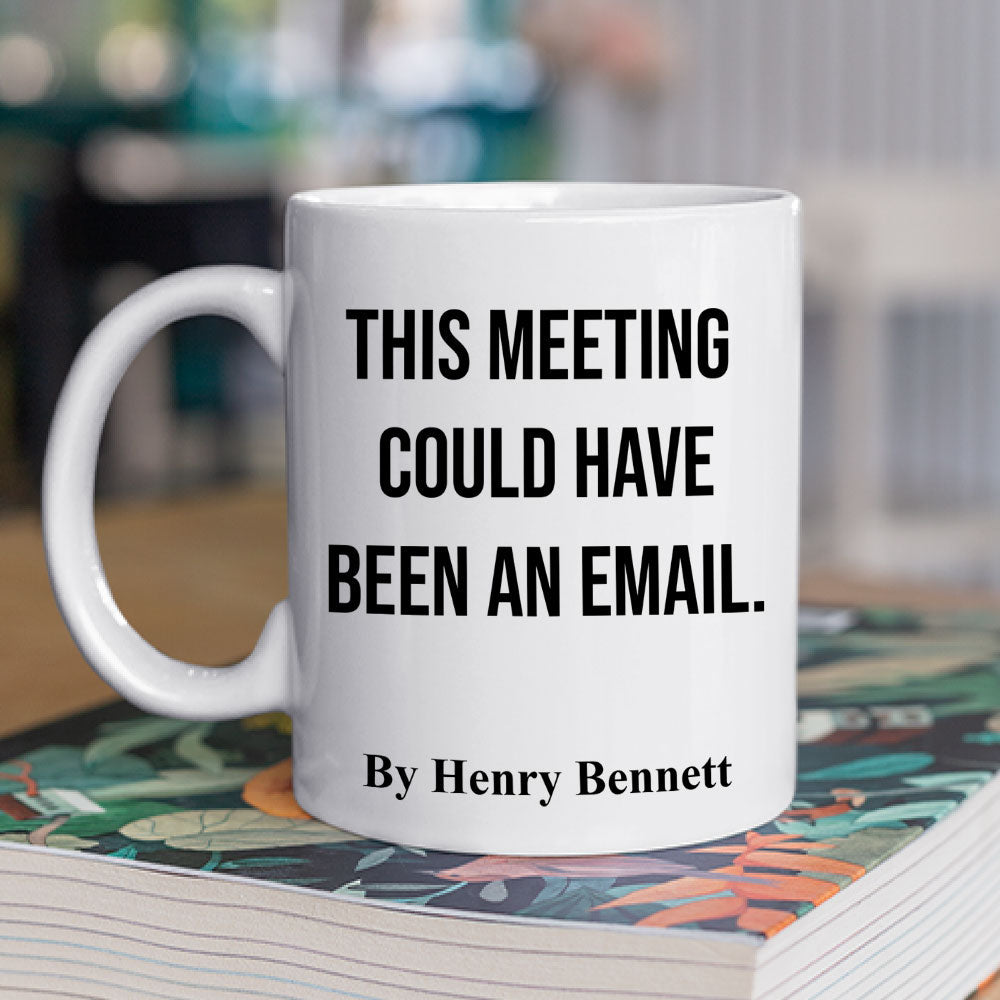 Custom Coworker, Christmas & Birthday Team Appreciation Gift • Office Funny - Personalized Coffee Mug