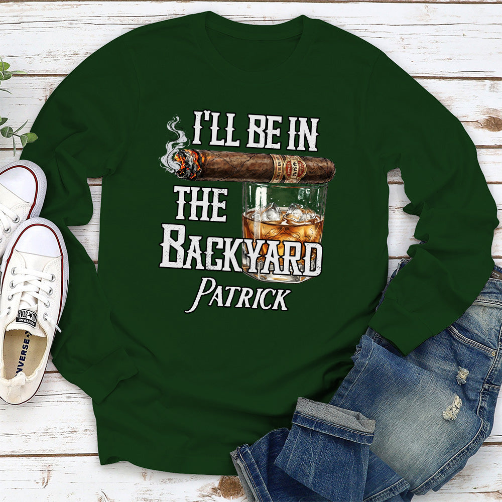 Custom Christmas & Birthday Keepsake Gift • There Will Be Me In The Backyard - Personalized Shirt