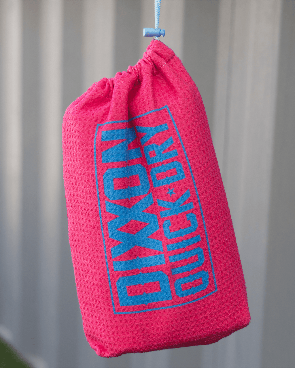 Pink Bolt Quick Dry Beach Towel