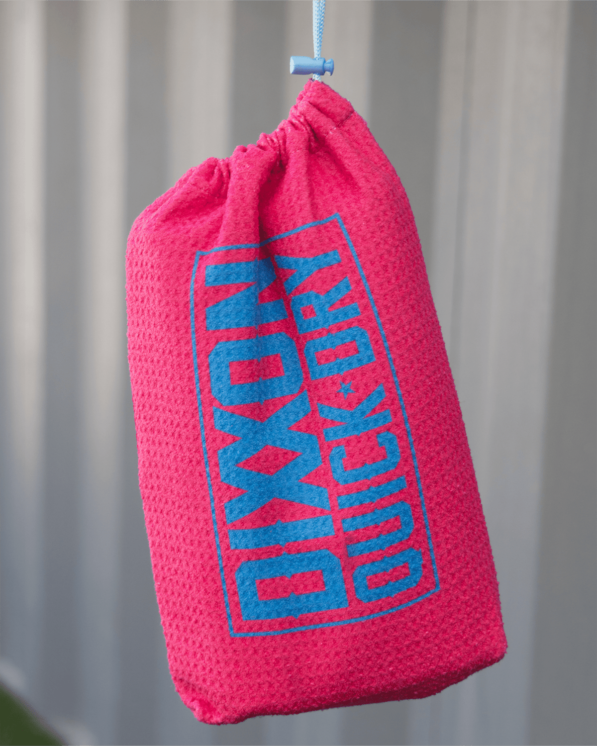 Pink Bolt Quick Dry Beach Towel