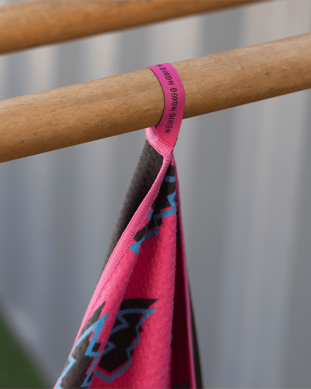 Pink Bolt Quick Dry Beach Towel