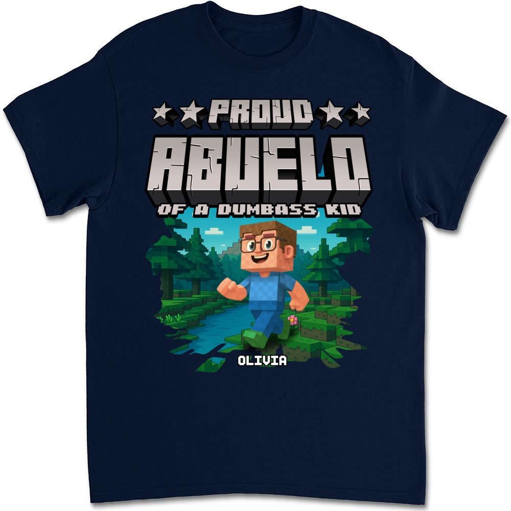 Custom Father's Day, Special Gift for Dad & Grandpa • Proud Grandfather Of Few Kids - Personalized Shirt