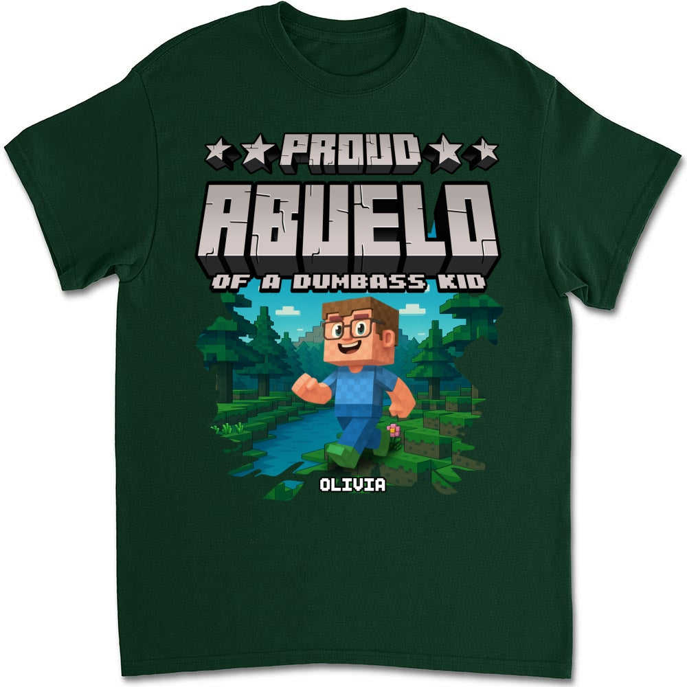 Custom Father's Day, Special Gift for Dad & Grandpa • Proud Grandfather Of Few Kids - Personalized Shirt