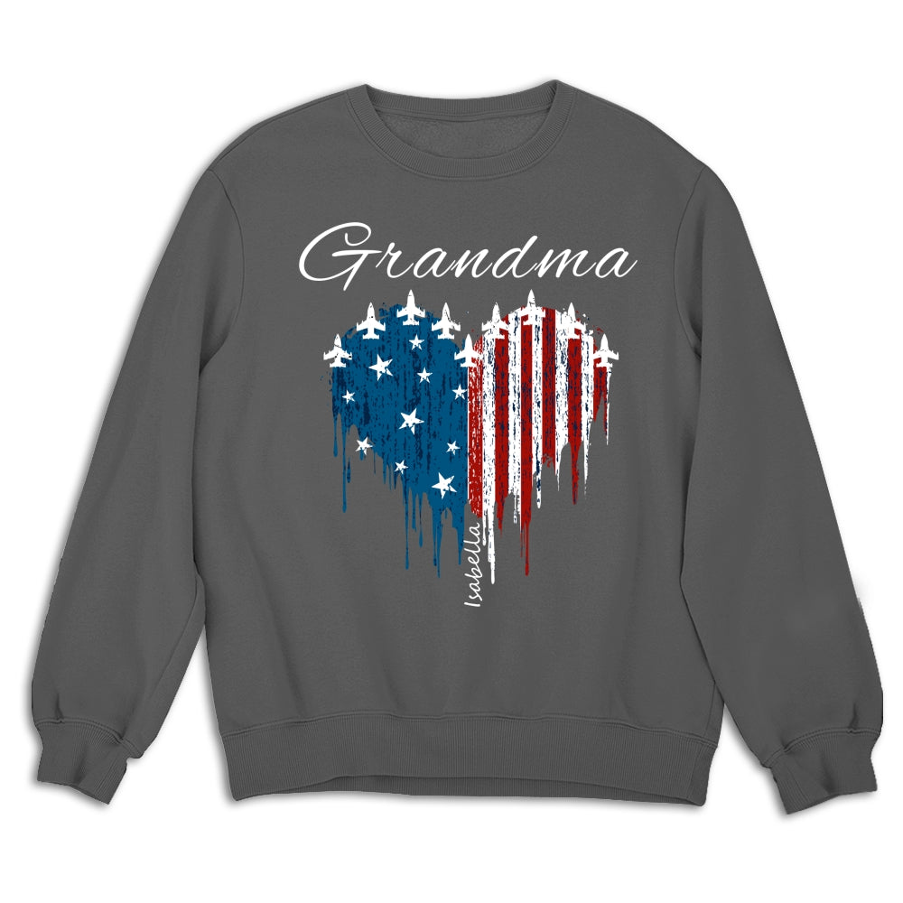 Custom Christmas & Birthday Gift for Grandma • Independence Day Grandma - Personalized Shirt