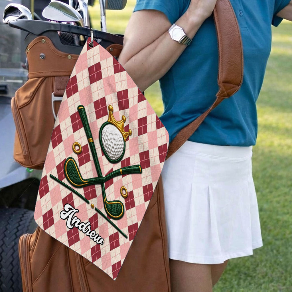 Golf Club - Personalized Golf Towel