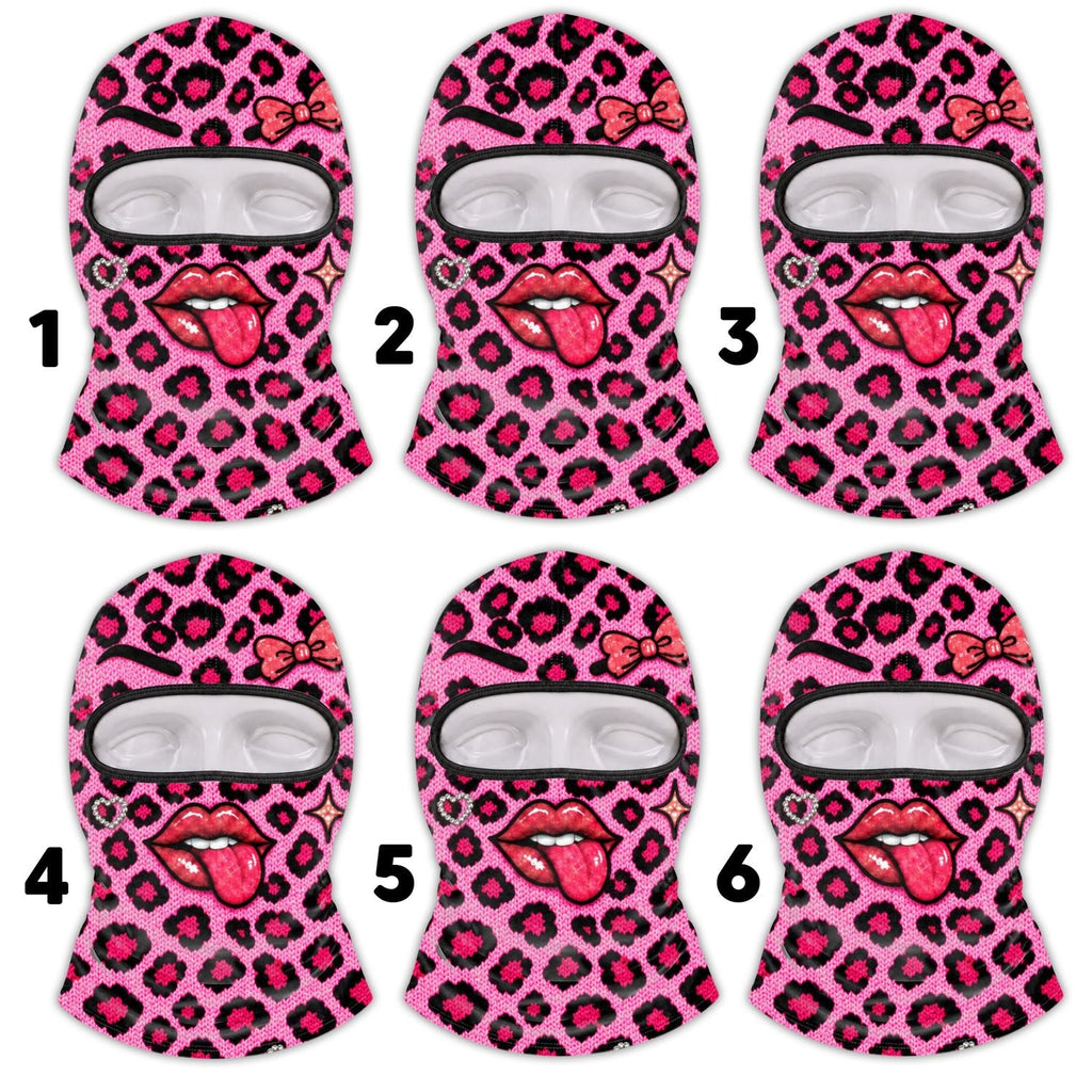 Leopard Diva - Personalized Ski Mask