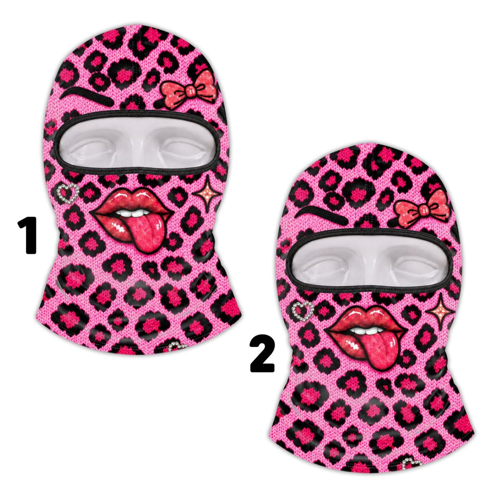 Leopard Diva - Personalized Ski Mask
