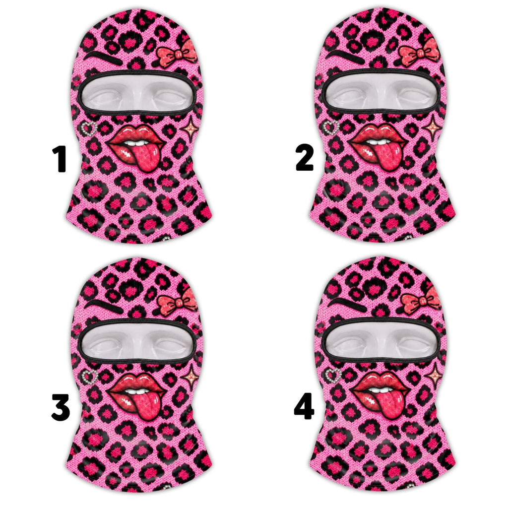 Leopard Diva - Personalized Ski Mask