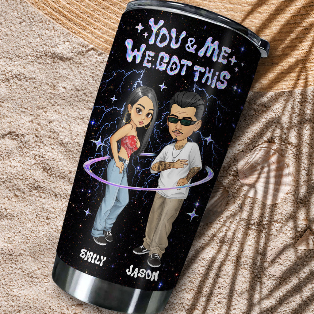 Couple Hologram - Personalized Tumbler