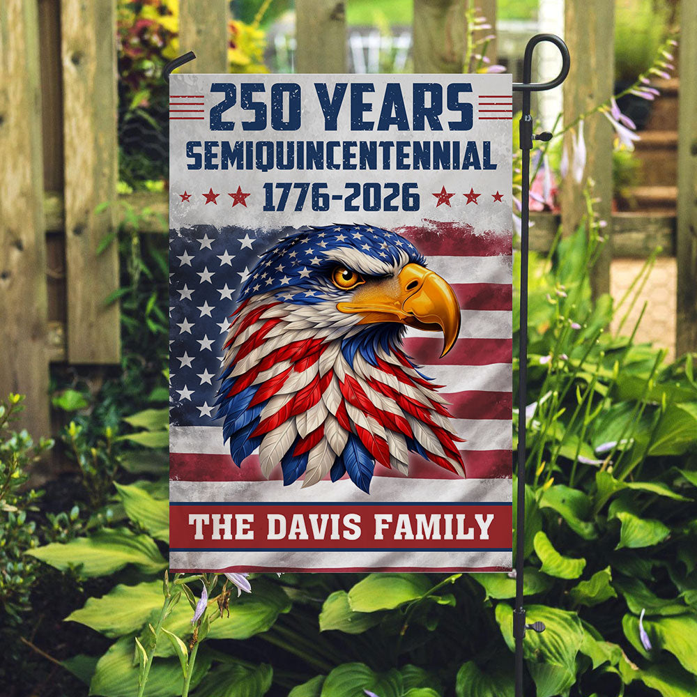 The Year We Remember - Personalized Flag