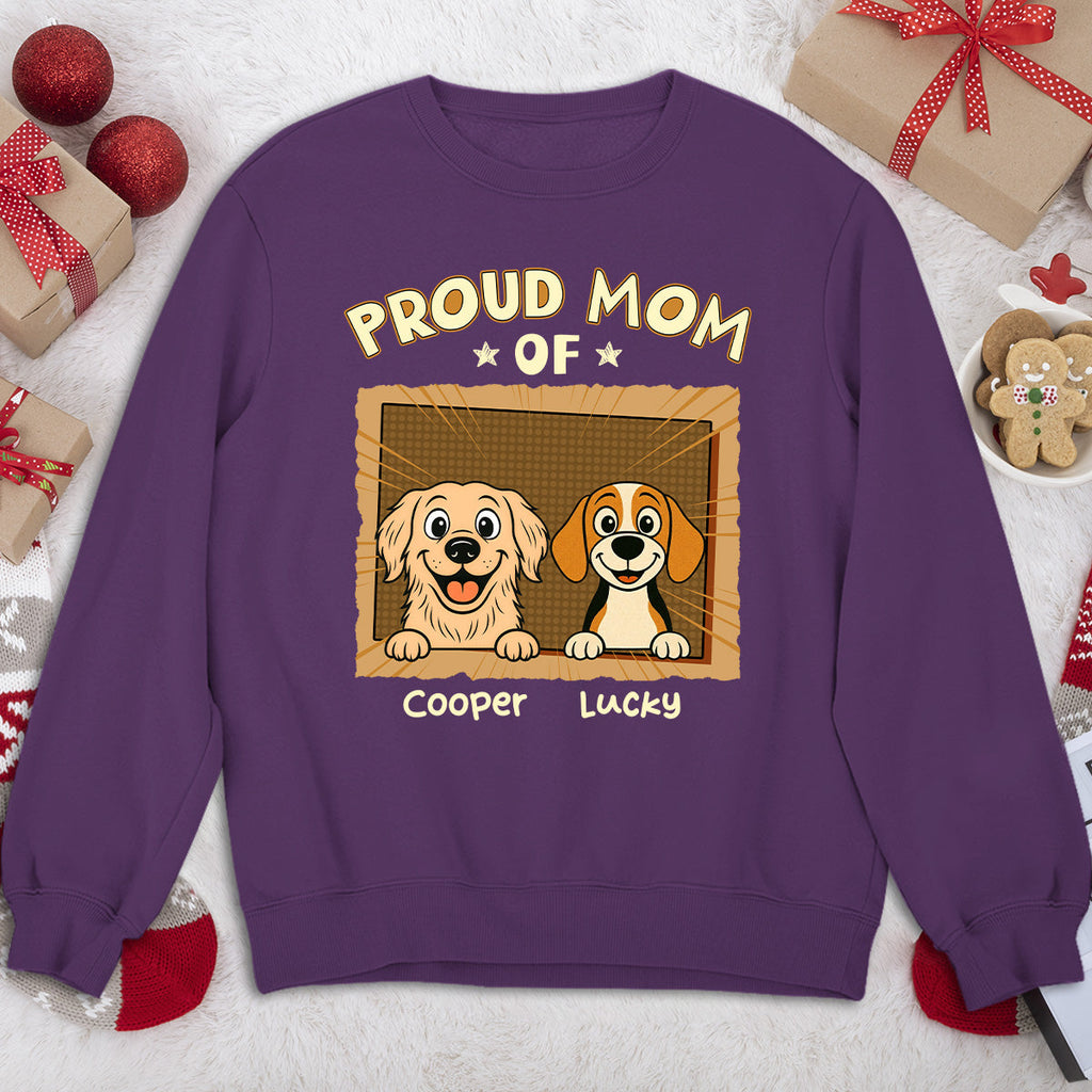 Custom Christmas & Birthday Keepsake Gift • Proud Dad For Sure - Personalized Shirt - Premium Tee
