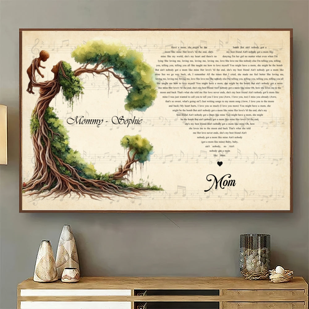 Mom Tree - Personalized Poster