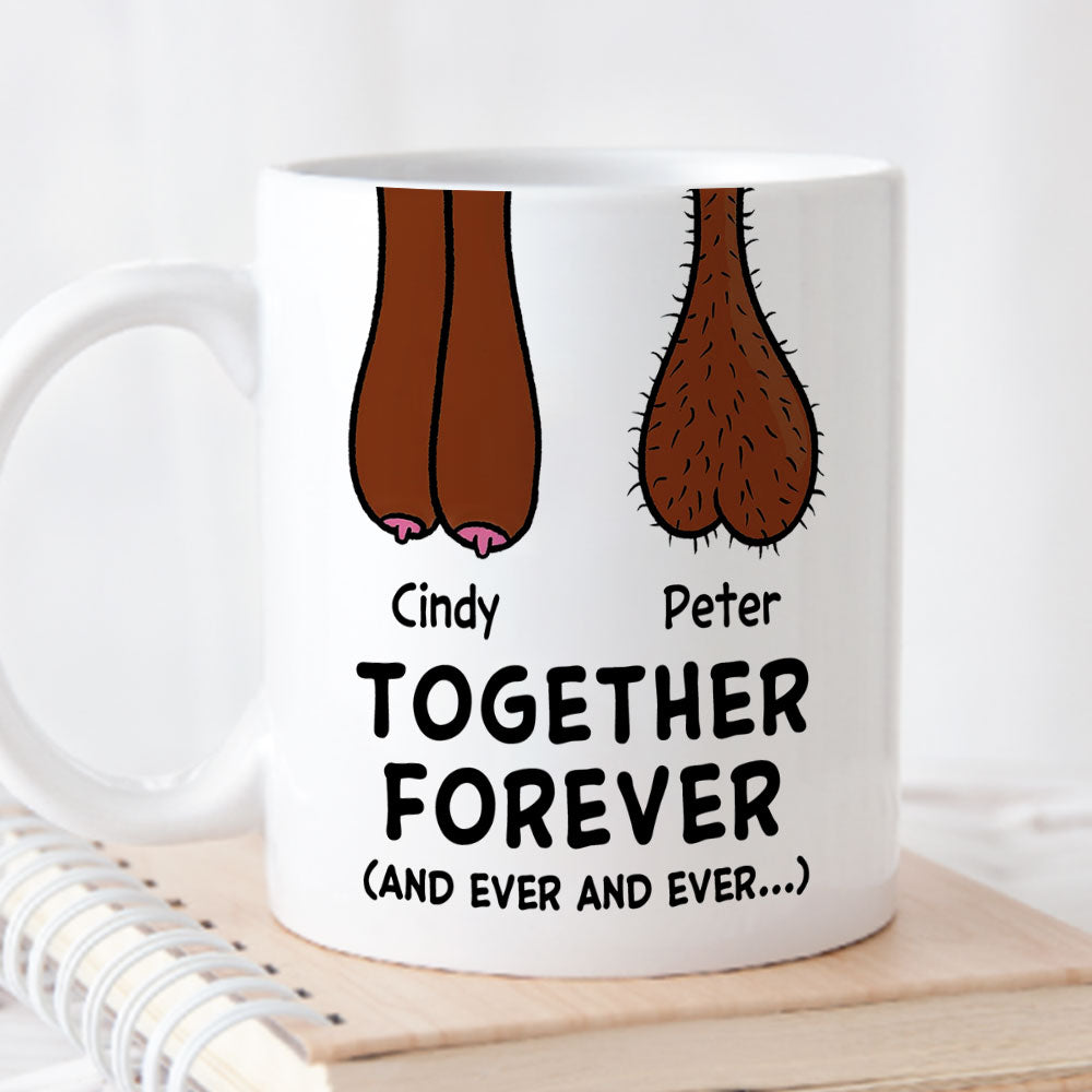 Custom Anniversary Keepsake Gifts For Couple • Together Forever - Personalized Coffee Mug