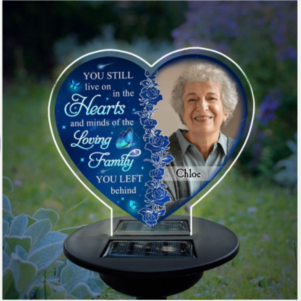 Hearts And Minds - Personalized Solar Light
